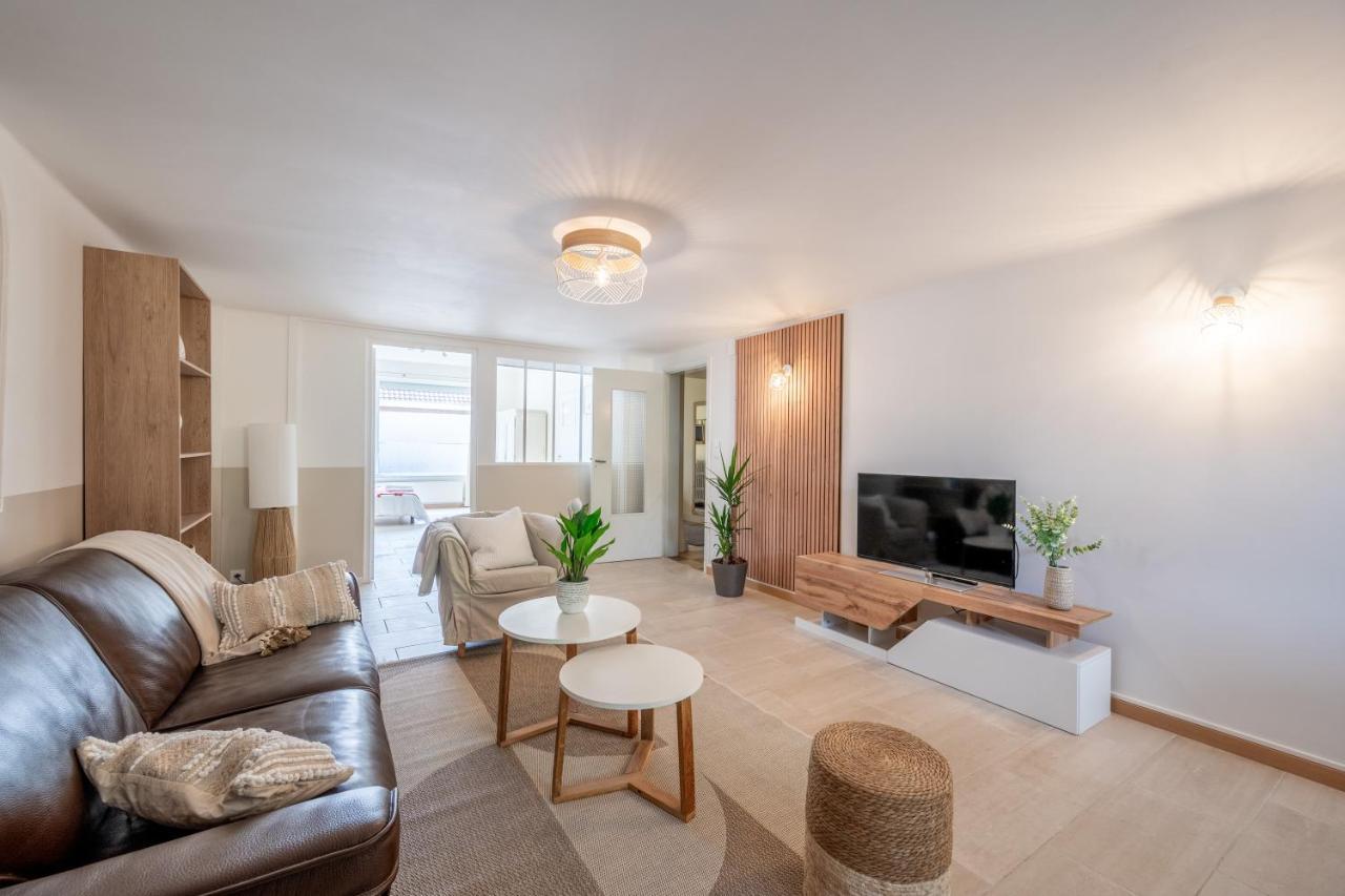Ideal Famille: Jardin, Proche Commerces & Plage براي دون المظهر الخارجي الصورة